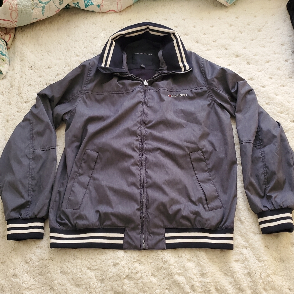Tommy Hilfiger Jacket w/ Hidden Hood (Size M)